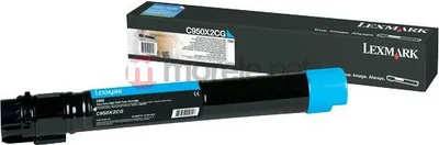 Toner Lexmark C950X2CG, i kaltër - 1