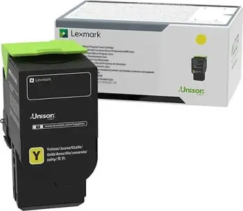 Toner për printer Lexmark 78C2XY0, i verdhë
