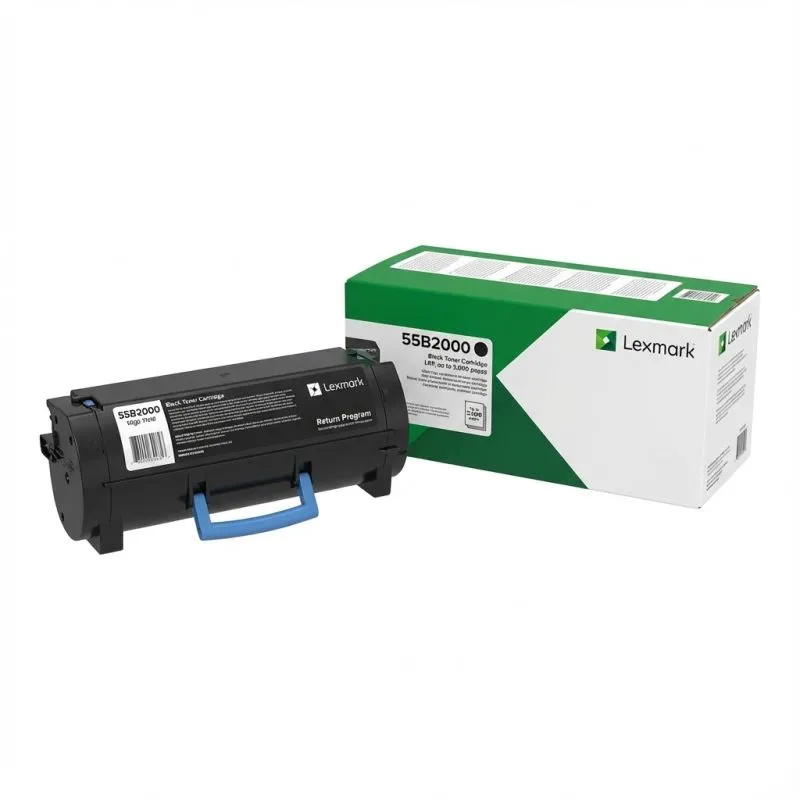 Toner Lexmark 55B2000 / 3,000 faqe – Zezë - 1
