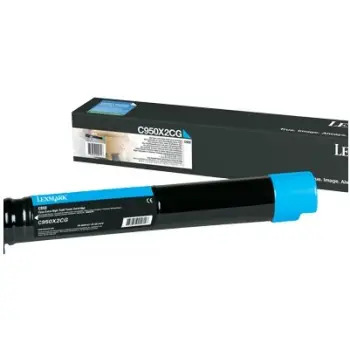 Toner LEXMARK C950 Original Cartridge / High Yield (Approx. 22,000 Pages) – Blu