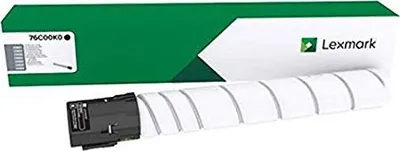Toner Lexmark 76C00K0 kapacitet standard, 9800-23700 faqe, i zi - 1