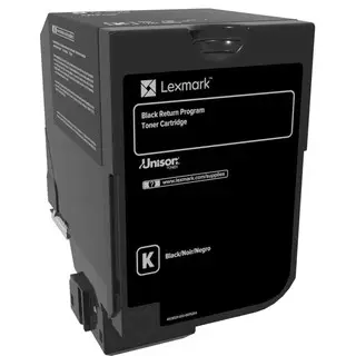 Toner Lexmark 74C20K0, i zi, 3000 faqe