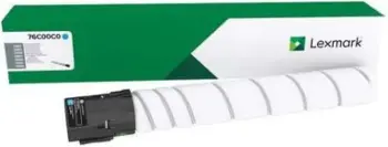 Toner Lexmark 76C00C0, kapacitet standard, origjinal, cian