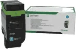 Toner, Lexmark, 75M20C0, 2000 faqe, Cyan - 1