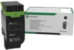 Toner, Lexmark, 75M2HK0, rendiment 15,800 faqe, standard, e zezë