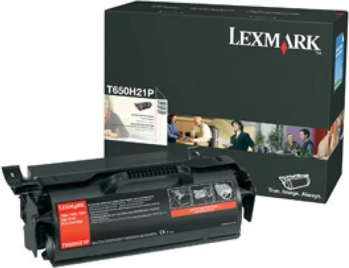 Toner Lexmark T650H80G, rendiment deri 24,000 faqe, e zezë - 1