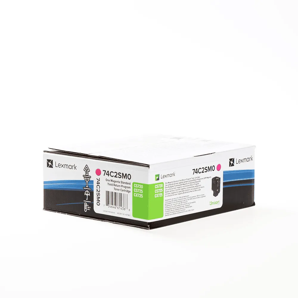 Toner Lexmark 74C2SM0, 7000 faqe, Magenta - 1