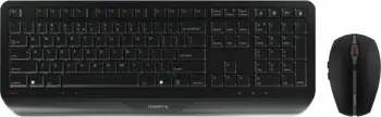 Set tastierë dhe maus Cherry Gentix, Wireless, i zi