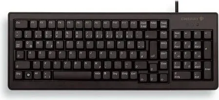 Tastierë CHERRY XS G84-5200, PS/2 dhe USB, QWERTZ, e zezë - 1