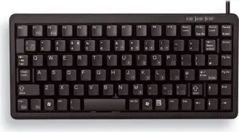 Tastierë CHERRY G84-4100, USB, QWERTY, 86 taste, e zezë