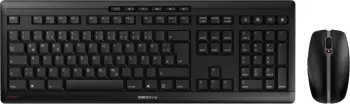 Set tastierë dhe maus CHERRY STREAM Desktop Recharge, QWERTZ Gjerman, e zezë