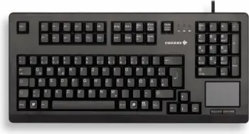 Tastierë me touchpad CHERRY G80-11900, e zezë