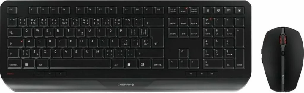 Set tastierë dhe maus Cherry GENTIX DESKTOP, ENG, e zezë - 1
