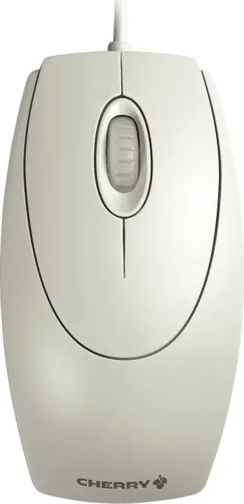 Maus Cherry M-5400, me kabllo, USB, i bardhë