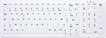 Tastierë Cherry, wireless, FR, e bardhë