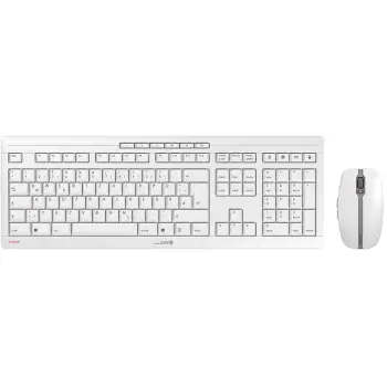 Combo (Tastierë & Maus) CHERRY Stream Desktop – Bardhë