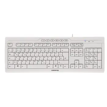 Tastierë Cherry STREAM 3.0, Full-size, Wired, USB, E zezë