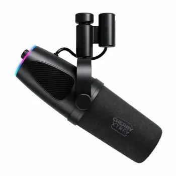 Mikrofon podcast Cherry Ngale X, 24 bit, 96 kHz, XLR/USB, i zi