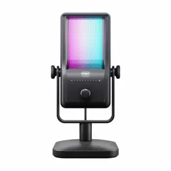 Mikrofon tavoline Cherry Ngale R, USB, 24 bit, 96 kHz, RGB, i zi