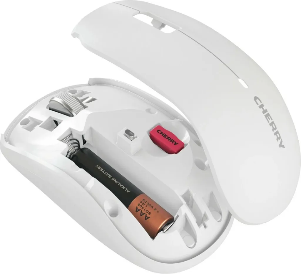 Maus Cherry MW 2200, RF Wireless, 1300 DPI, Bardhë - 6