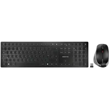Combo (Tastierë & Maus ) CHERRY DW 9500 Slim / layout (EU) – Zezë