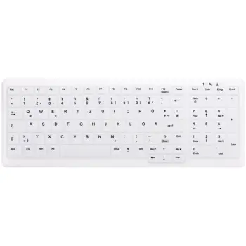 Tastierë CHERRY AK-C7000 / pa kabllo / RF / e bardhë