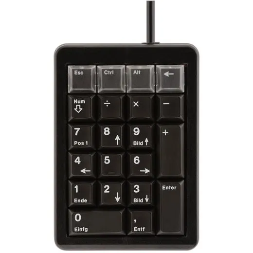Tastierë me kabllo Cherry G84-4700 LUCDE-2 USB e zezë - 1