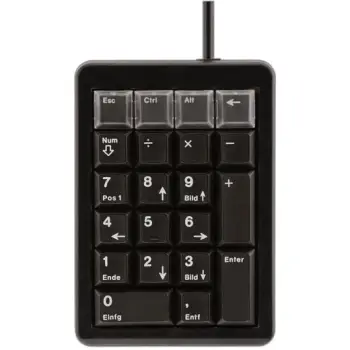 Tastierë me kabllo Cherry G84-4700 LUCDE-2 USB e zezë