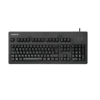 Tastierë me kabllo Cherry G80-3000 LPCDE-2 / QWERTZ Gjerman – Zezë