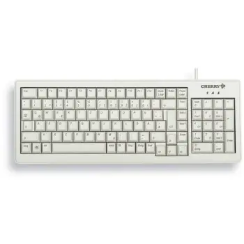 Tastierë me kabllo Cherry G84-5200 XS / Me touchpad / QWERTZ Gjerman – Bardhë