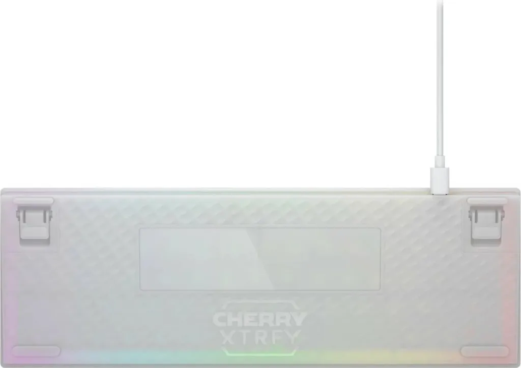 Tastierë Cherry XTRFY K5V2, US layout, MX Red, e bardhë, me kabllo - 4