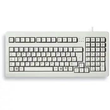 Tastierë me kabllo Cherry G80-1800 LPCDE-0 / QWERTZ Gjerman – Bardhë