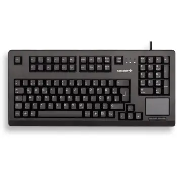 Tastierë me kabllo Cherry G80-11900 / Me touchpad / QWERTZ Gjerman – Zezë