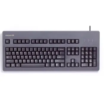 Tastierë me kabllo Cherry G80-3000 LSCDE-2 / QWERTZ Gjerman – Zezë
