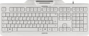 Tastierë Cherry KC 1000 SC, full-size, USB, lexues smart card, gri