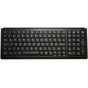 Tastierë Cherry AK-7000, Full-size, Wired, USB, QWERTZ, Ngjyrë e zezë