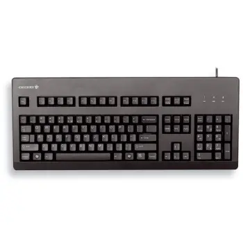 Tastierë Cherry G80-3000, Blue Switch, Full-size, USB/PS2, E zezë