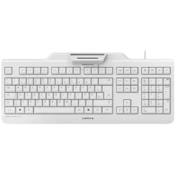 Tastierë Cherry JK-A0400FR-0 / Wired / USB / Mechanical / AZERTY / e bardhë