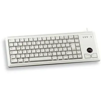 Tastierë Cherry G84-4400 me trackball, USB, QWERTY UK, gri