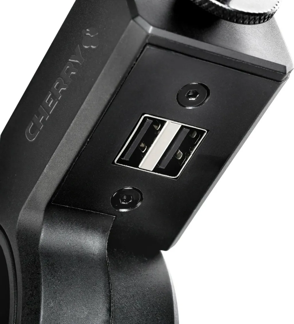 Krah mikrofoni Cherry MA 6.0 UNI USB, alumini, për tavolinë, i zi - 3