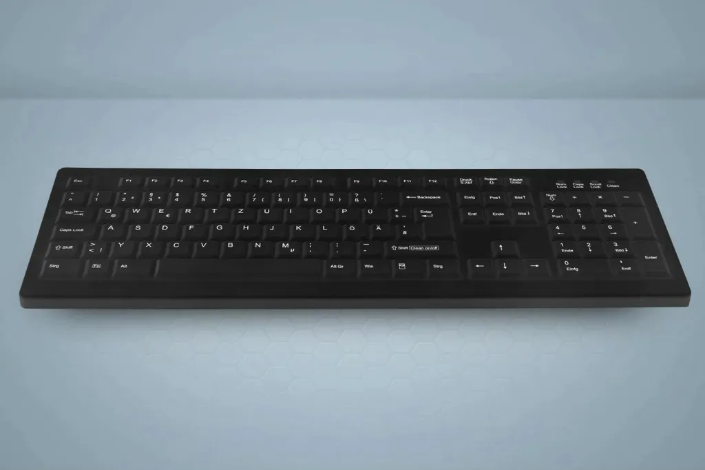 Tastierë Cherry AK-C8100, Full-size, Wireless, Membranë, QWERTZ, E zezë - 5