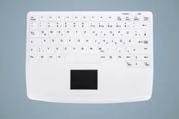 Tastierë mini Active Key AK-4450-GUVS, me touchpad, USB, membranë, bardhë