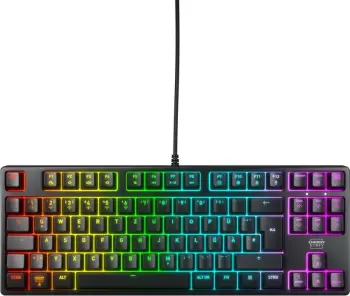 Tastierë mekanike Cherry K4V2 RGB, Tenkeyless, USB, QWERTY, E zezë