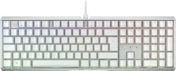 Tastierë Cherry XTRFY MX 3.1, Wired, USB, Mekanike, QWERTZ, RGB LED, Bardhë
