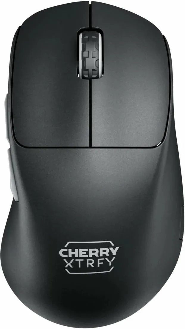 Maus CHERRY XTRFY M64 Pro Wireless, 26000 DPI, Ngjyrë e zezë, e argjendtë - 1