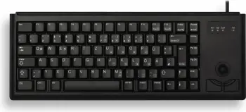 Tastierë mekanike Cherry G84-4400 me trackball, USB, QWERTY, e zezë