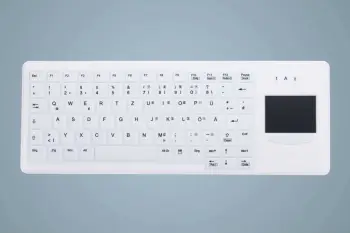 Tastierë Cherry AK-C4400, Pa tela, RF, Çelësa gërshërë, Bardhë