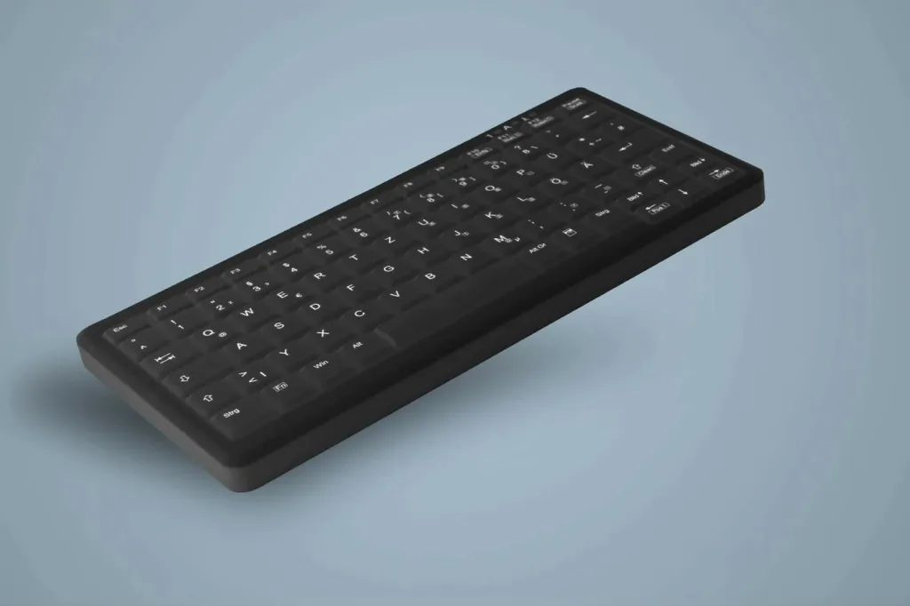 Tastierë Cherry AK-C4110, Wireless, RF Wireless, Membranë, E zezë - 2