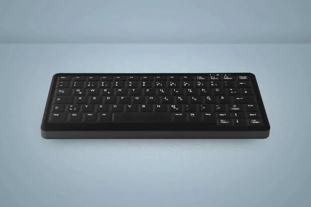 Tastierë Cherry AK-C4110, Wireless, RF Wireless, Membranë, E zezë - 3