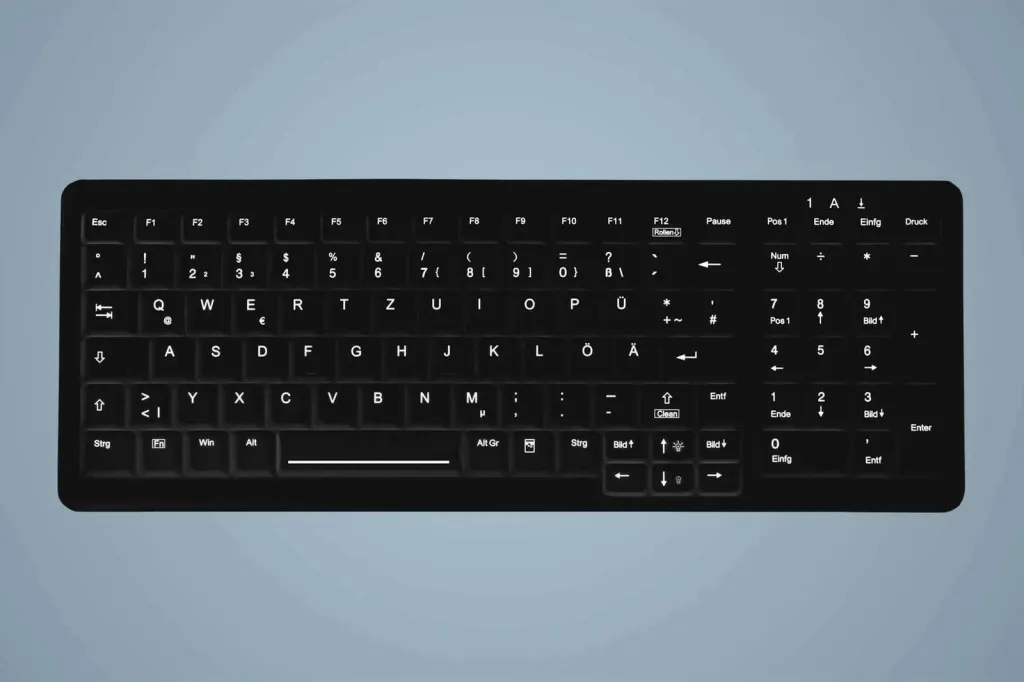 Tastierë Cherry Active Key AK-C7000, Wired, USB, QWERTZ, Ngjyrë e zezë - 6